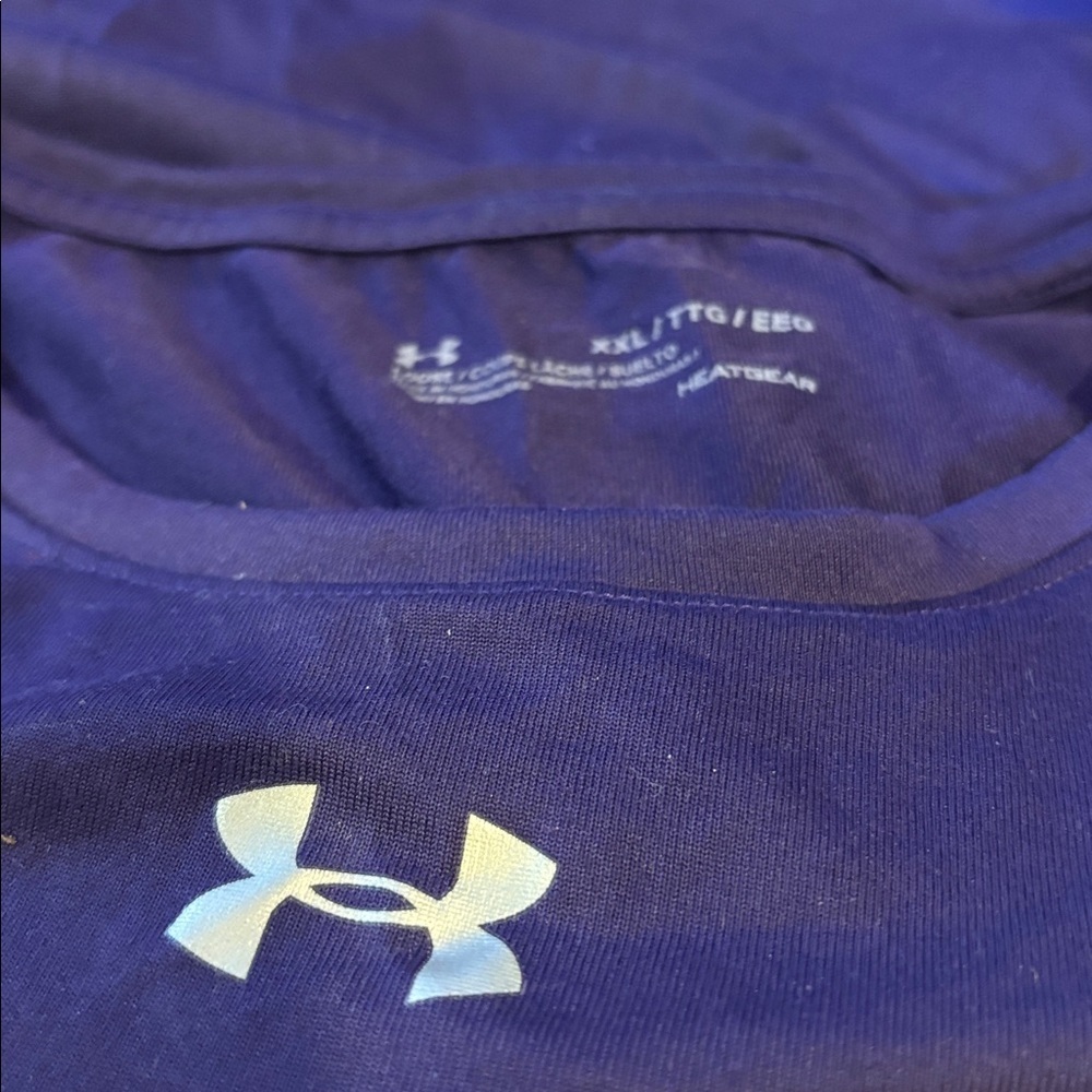 Under Armour Men's Purple 2.0 Locker Tee, Size XXL - Picture 3 of 3